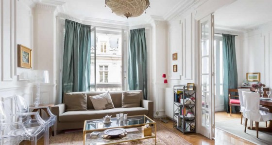 Rue Saint Martin - Living room