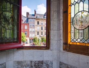 View from Prestige Room © Hotel de Bourgtheroulde